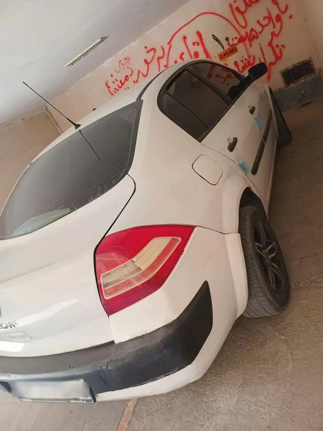 مگان 2008 سفید|خودرو سواری و وانت|کرمان, |دیوار