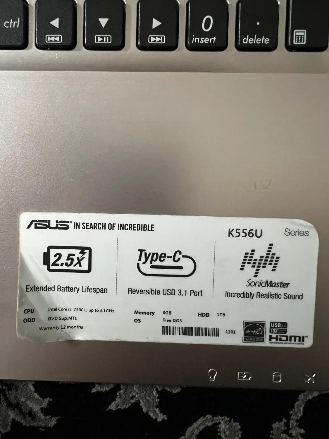 لبتاب ایسوس|رایانه همراه|تهران, سجاد|دیوار