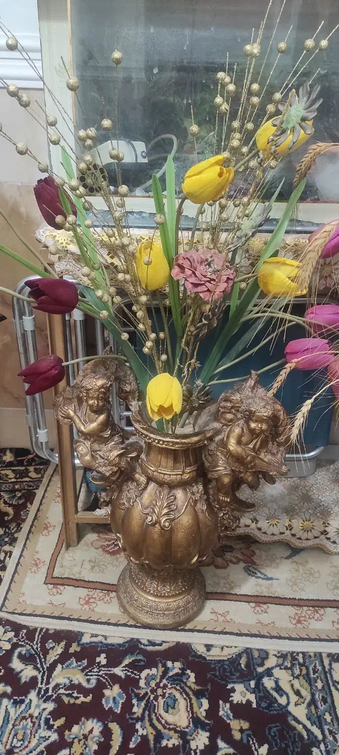 گلدان و دکوری|گل مصنوعی|زابل, |دیوار