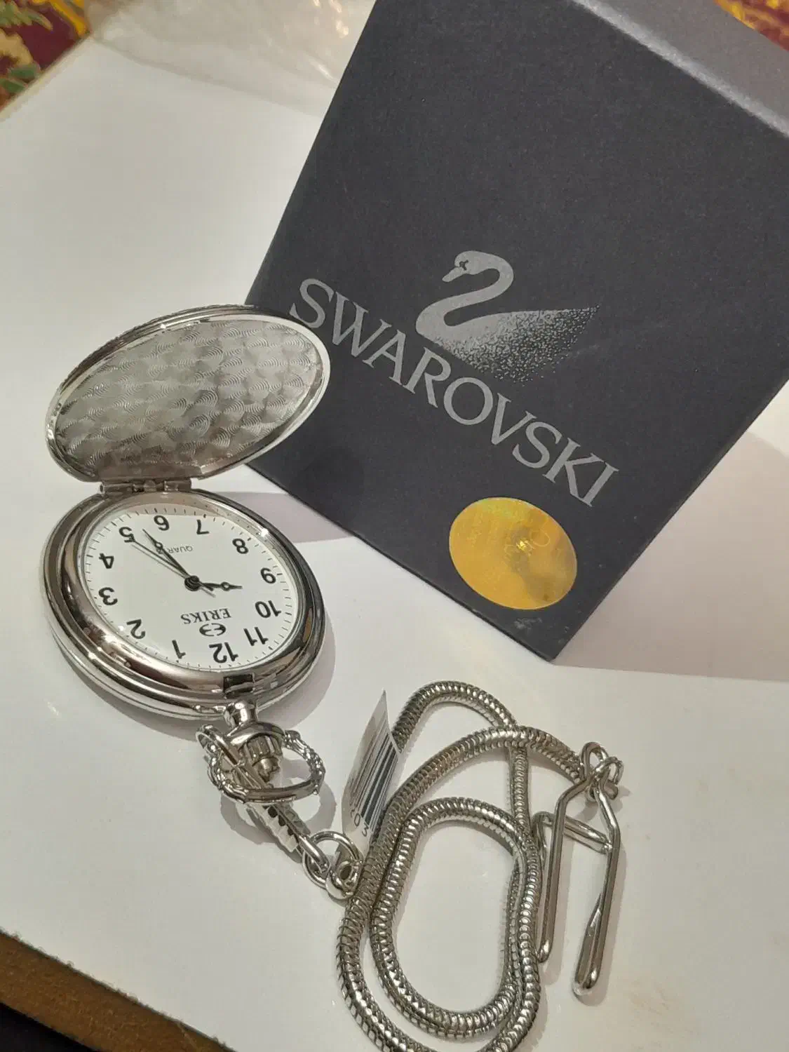 ساعت جیبی SWAROVSKI تمام قلم سیلور آکبند|ساعت|تهران, فرمانیه|دیوار