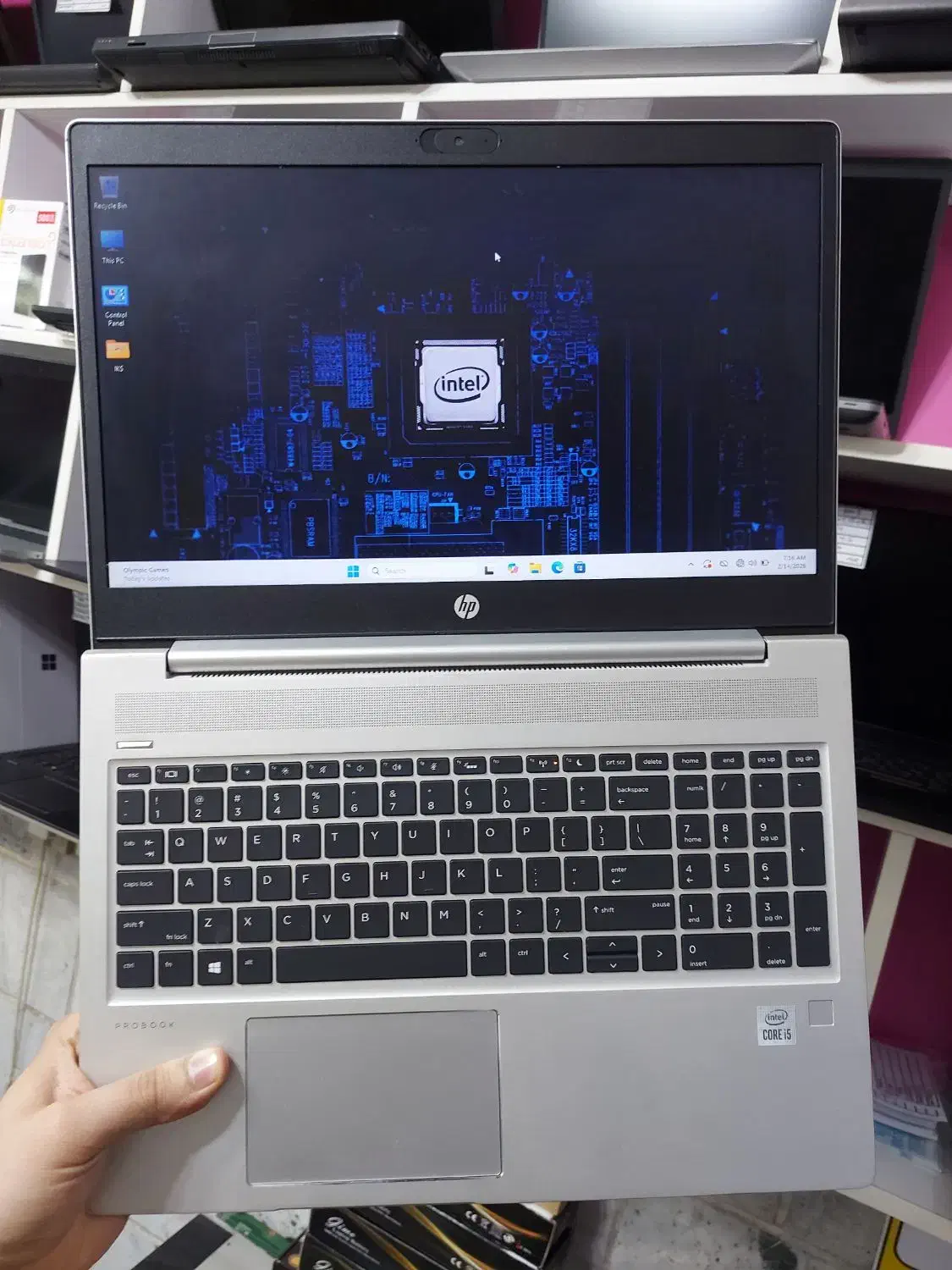 HP PRO 450G7 i5Gen10 Ram16DDR4 SSD256 NVMe|رایانه همراه|کرج, گلشهر|دیوار