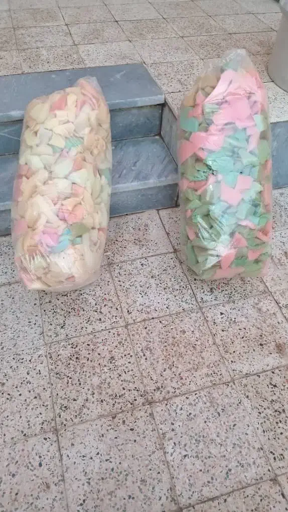 فروش دو عدد چیت و ابر برای بالشت|روفرشی|دهلران, |دیوار