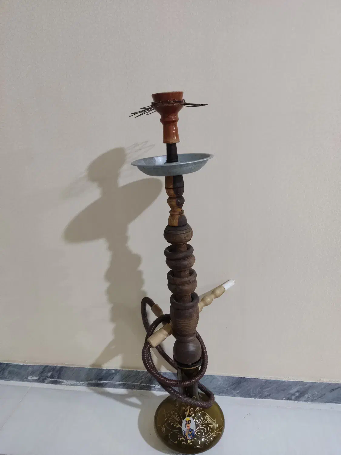 قلیون چوب گردو|کلکسیون و سرگرمی|زاهدان, |دیوار