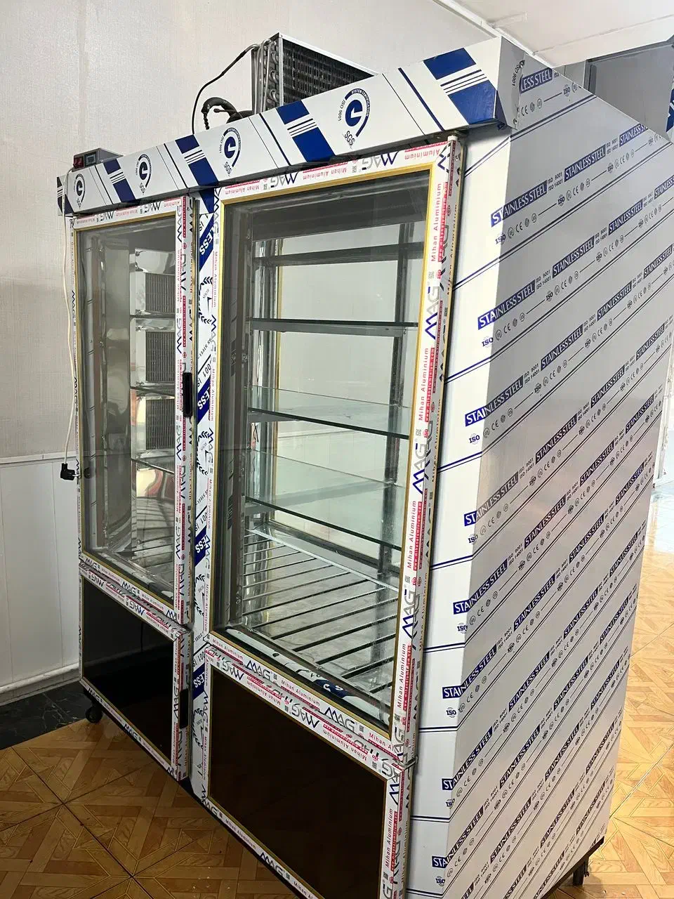 یخچال ایستاده تمام استیل|کافی‌شاپ و رستوران|میانه, |دیوار