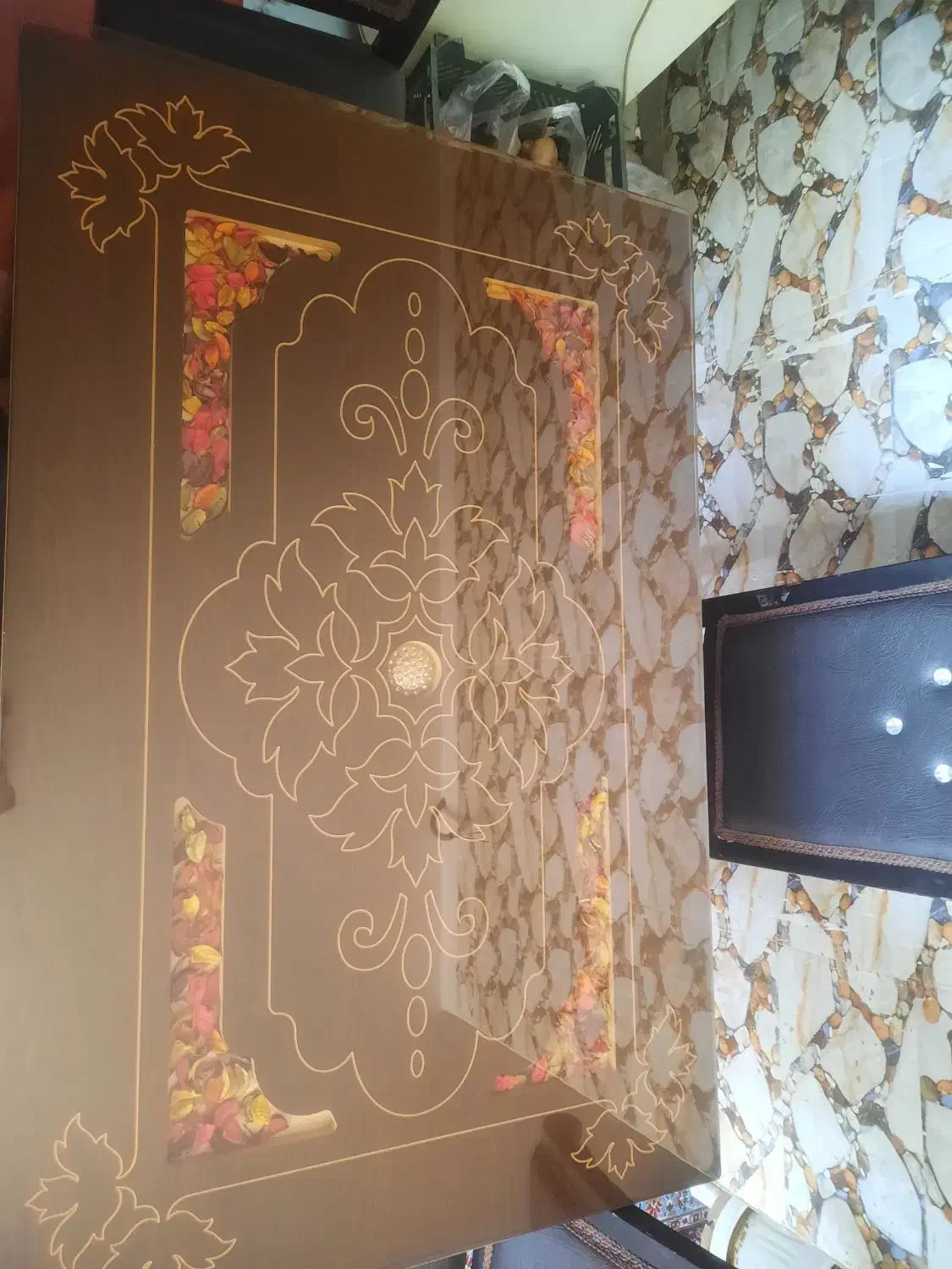 میز غذا خوری ۴ نفره|میز و صندلی غذاخوری|رامشیر, |دیوار