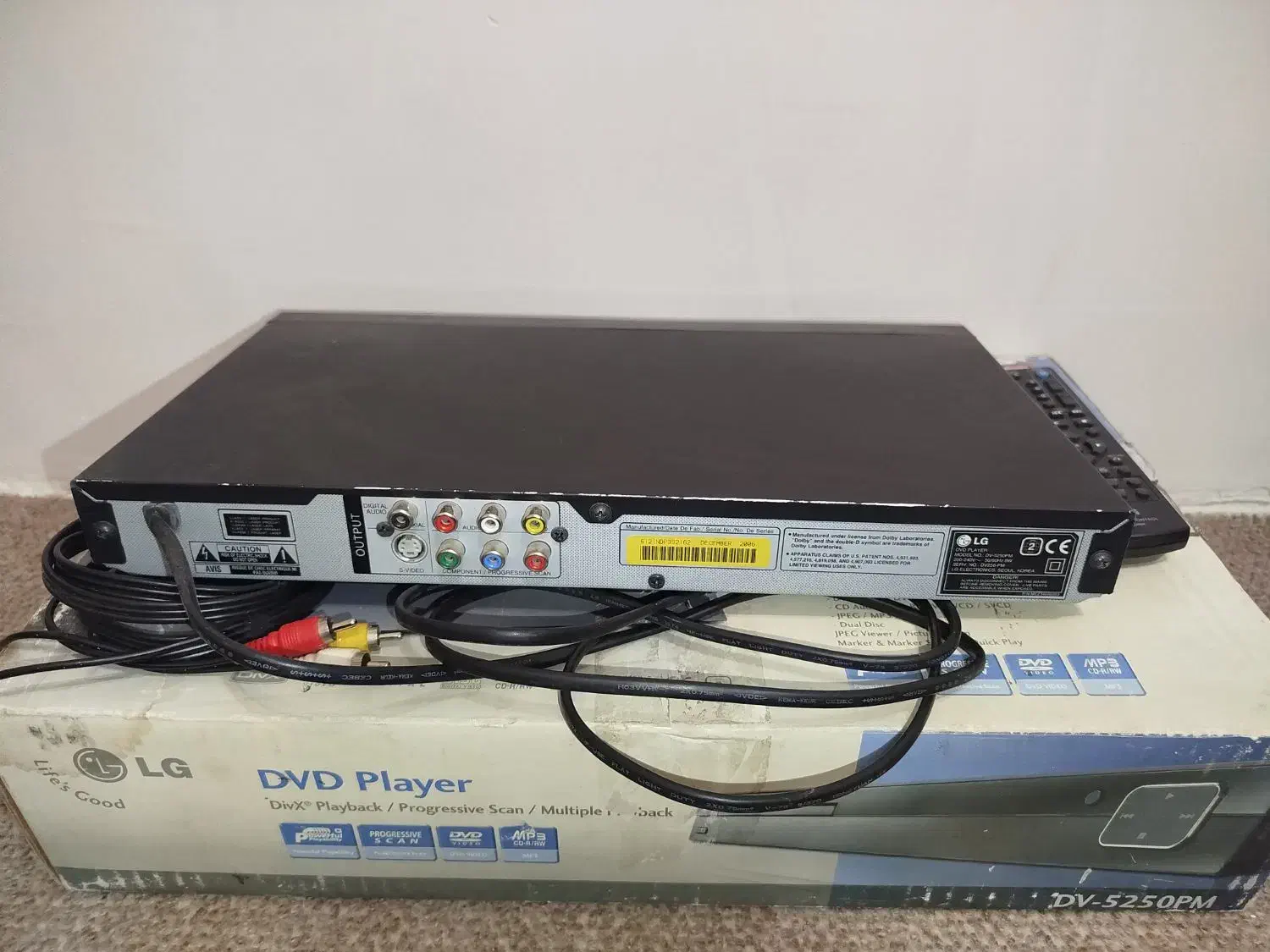 دستگاه DVD الجی مدل 5250pm|پخشکننده DVD و ویدیو|احمدآبادمستوفی, |دیوار