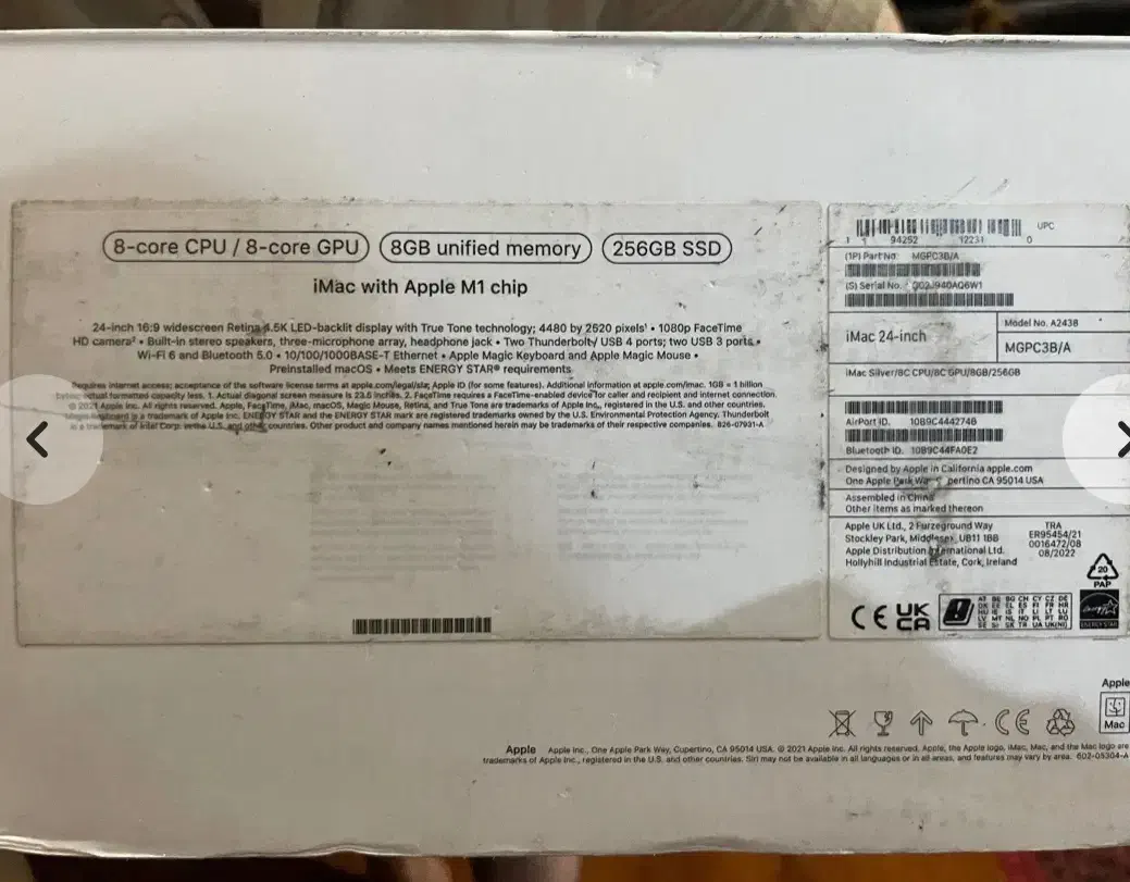 I Mac 24inch M1chip 2022|رایانه رومیزی|تهران, میرداماد|دیوار