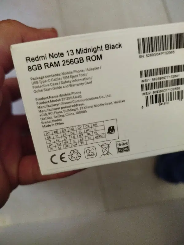 note 13 256|موبایل|قزوین, |دیوار
