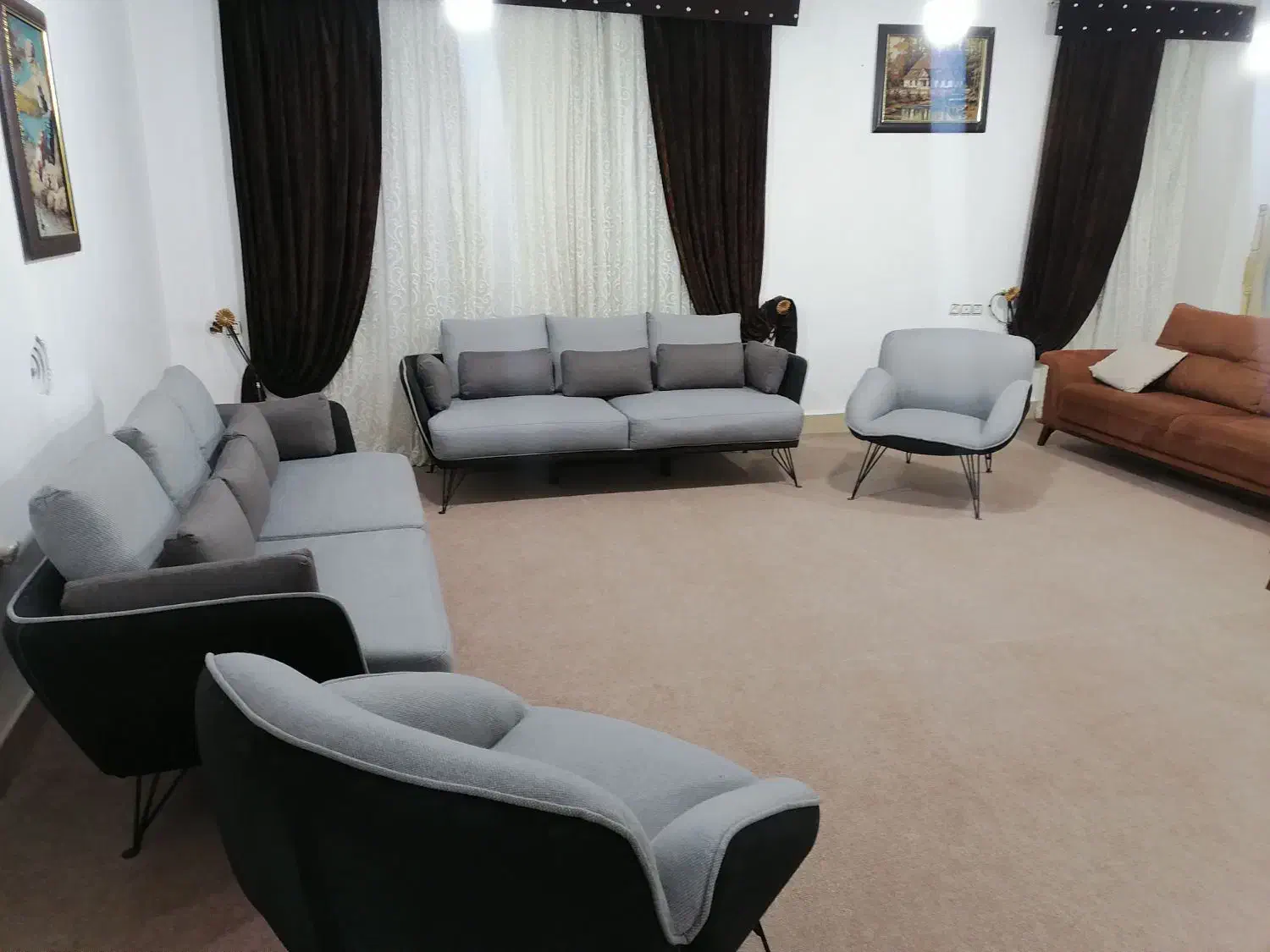 مبل رویال کاری از شرکت مبلیران تهران|مبلمان خانگی و میز عسلی|یاسوج, |دیوار