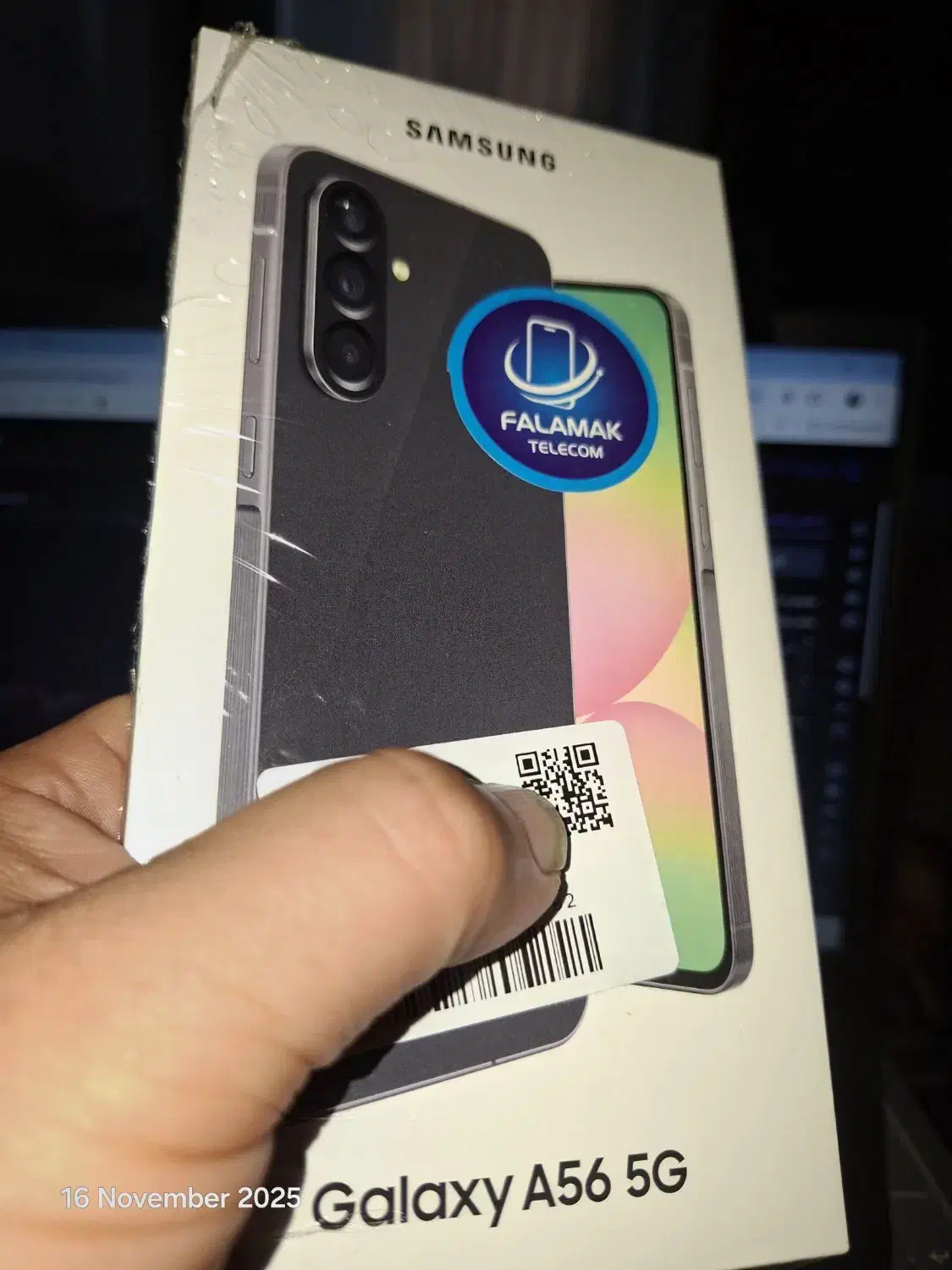 گوشی موبایل a56 پلمپ آکبند رنگ مشکی ۲۵۶/۸|موبایل|لنگرود, |دیوار