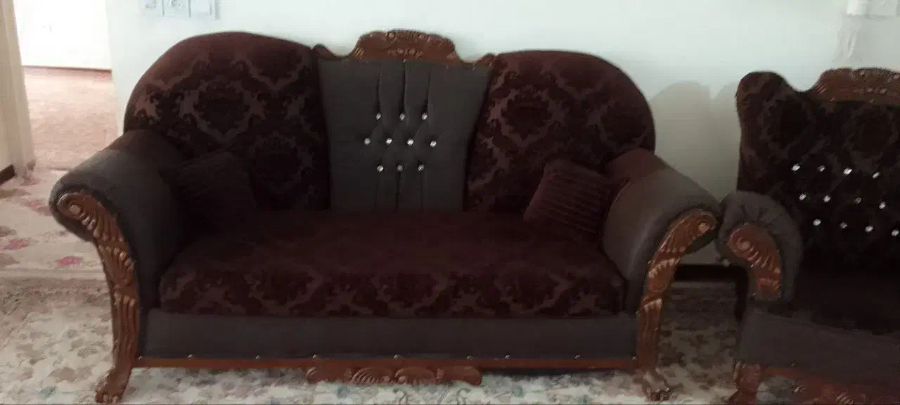 مبل ۸ نفره در حد نو|مبلمان خانگی و میز عسلی|گلستان (تهران), |دیوار