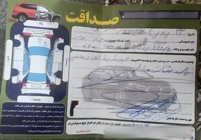 پژو پارس مدل ۸۶ گیج وسط موتور فرانسوی|خودرو سواری و وانت|زابل, |دیوار