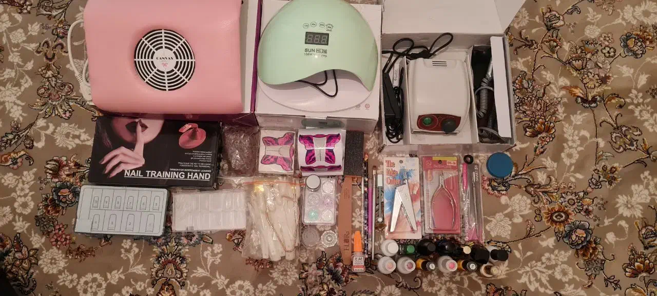 وسایل ناخن کاری نو|آرایشی، بهداشتی، درمانی|کرمانشاه, |دیوار