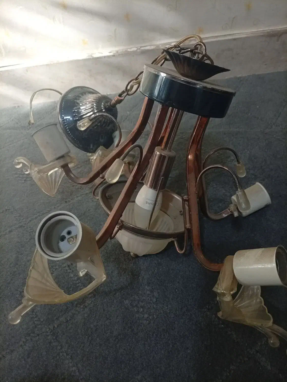 لوستر آشپزخانه|لوستر و چراغ آویز|قرچک, مهدیه|دیوار