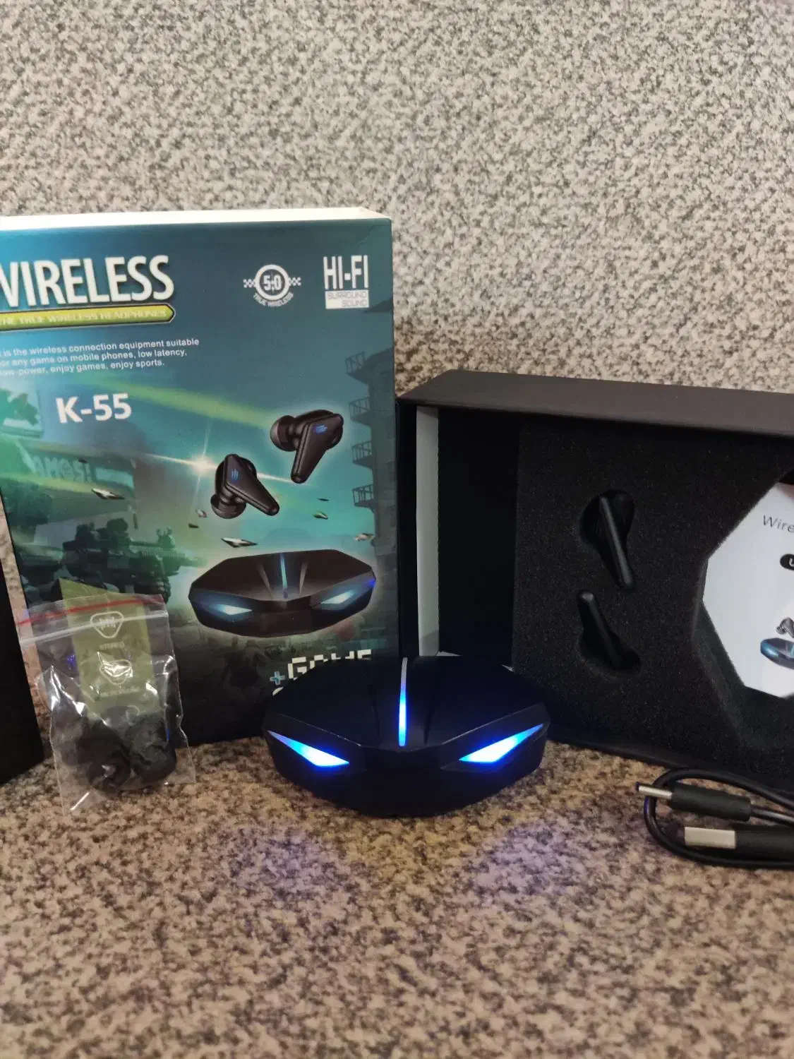 ایرپاد k55 استفاده نشده زیر قیمت|لوازم جانبی موبایل و تبلت|کرج, شهرک بنفشه|دیوار