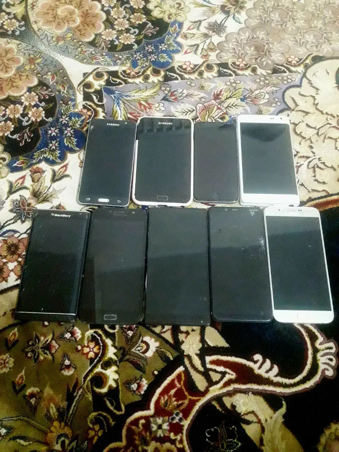 سامسونگ،اپل،بلک بری و شیاومی اوراق|موبایل|پرند, فاز ۶|دیوار