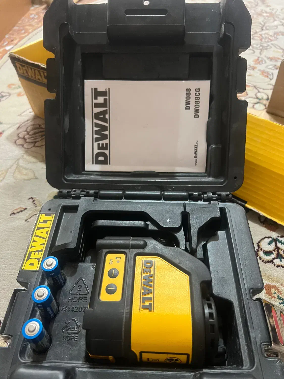 تراز لیزری دیوالت آلمانی|ابزارآلات|شیراز, اصلاح‌نژاد|دیوار