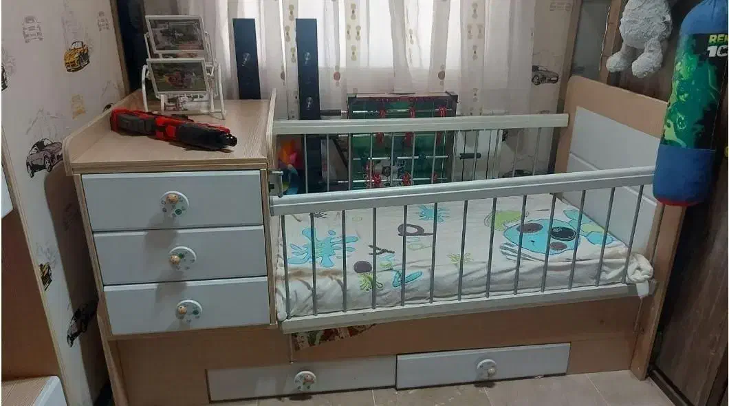 سرویس خواب کودک و نوجوان مدل کارمل از برند یاسمین|تخت و صندلی بچه|تهران, تهرانپارس غربی|دیوار