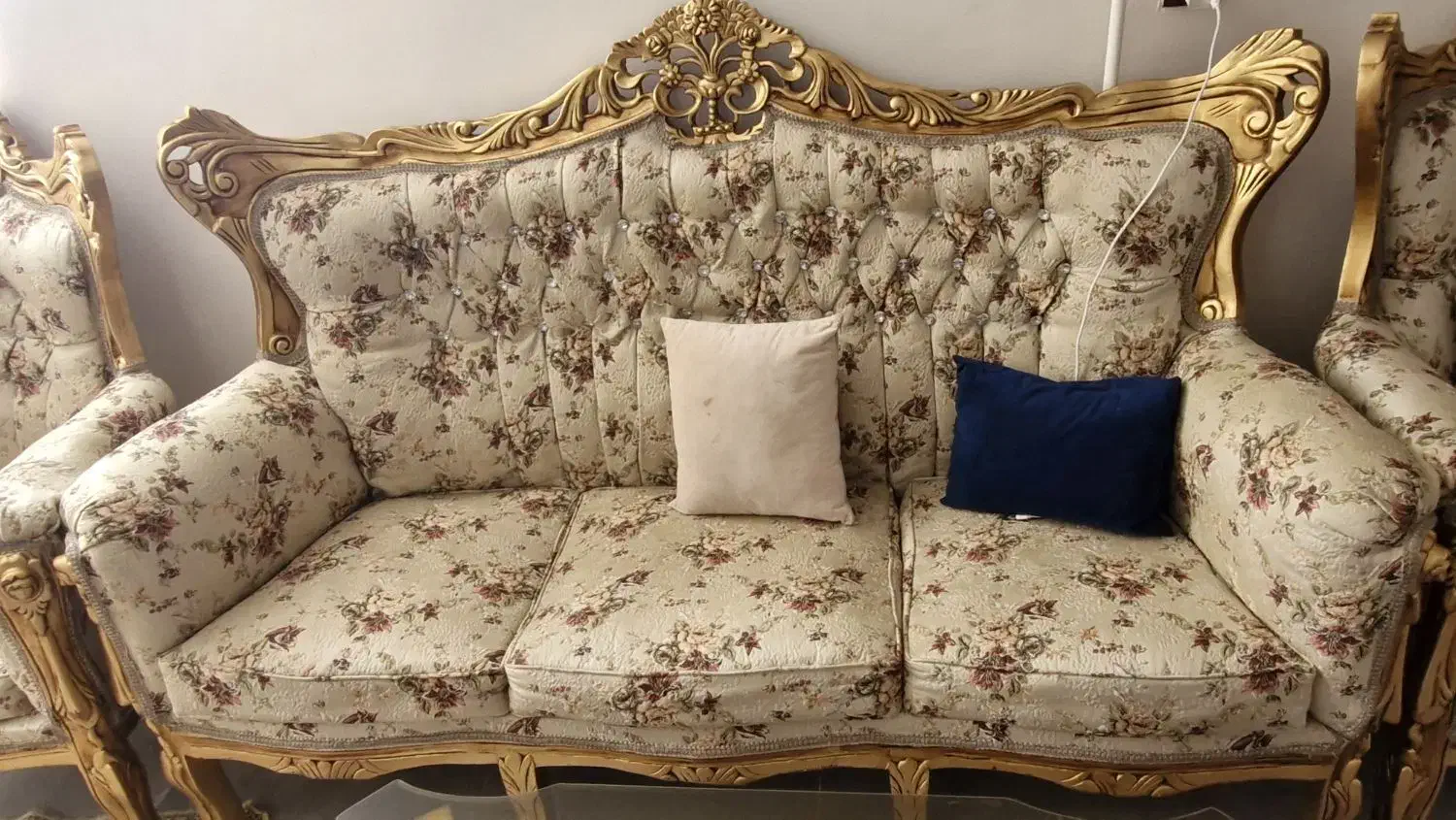 مبل سلطنتی|مبلمان خانگی و میز عسلی|اسلامآباد غرب, |دیوار