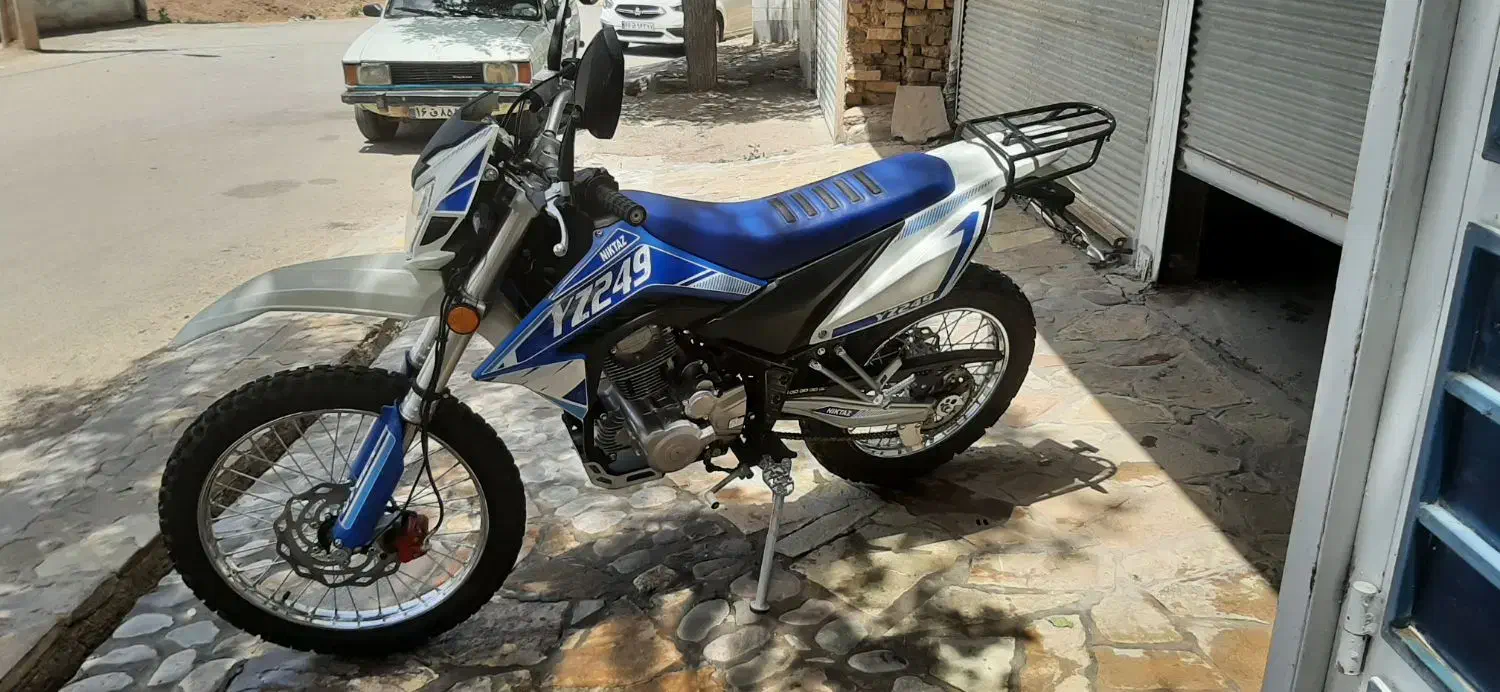 موتور تریل نیکتاز 250 طرح yz|موتورسیکلت|ابهر, |دیوار
