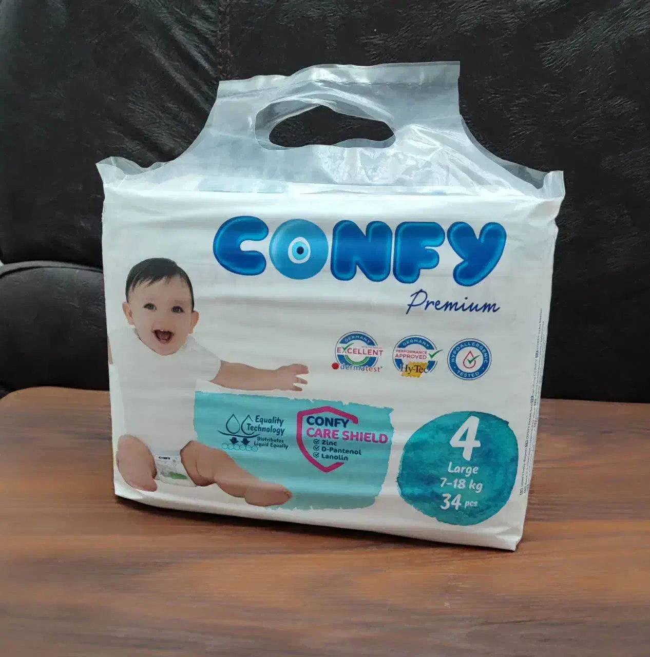 پوشک بچه کانفی سایز ۴ ساخت ترکیه قابل معاوضه|اسباب و اثاث بچه|تربت‌حیدریه, ابوذر|دیوار