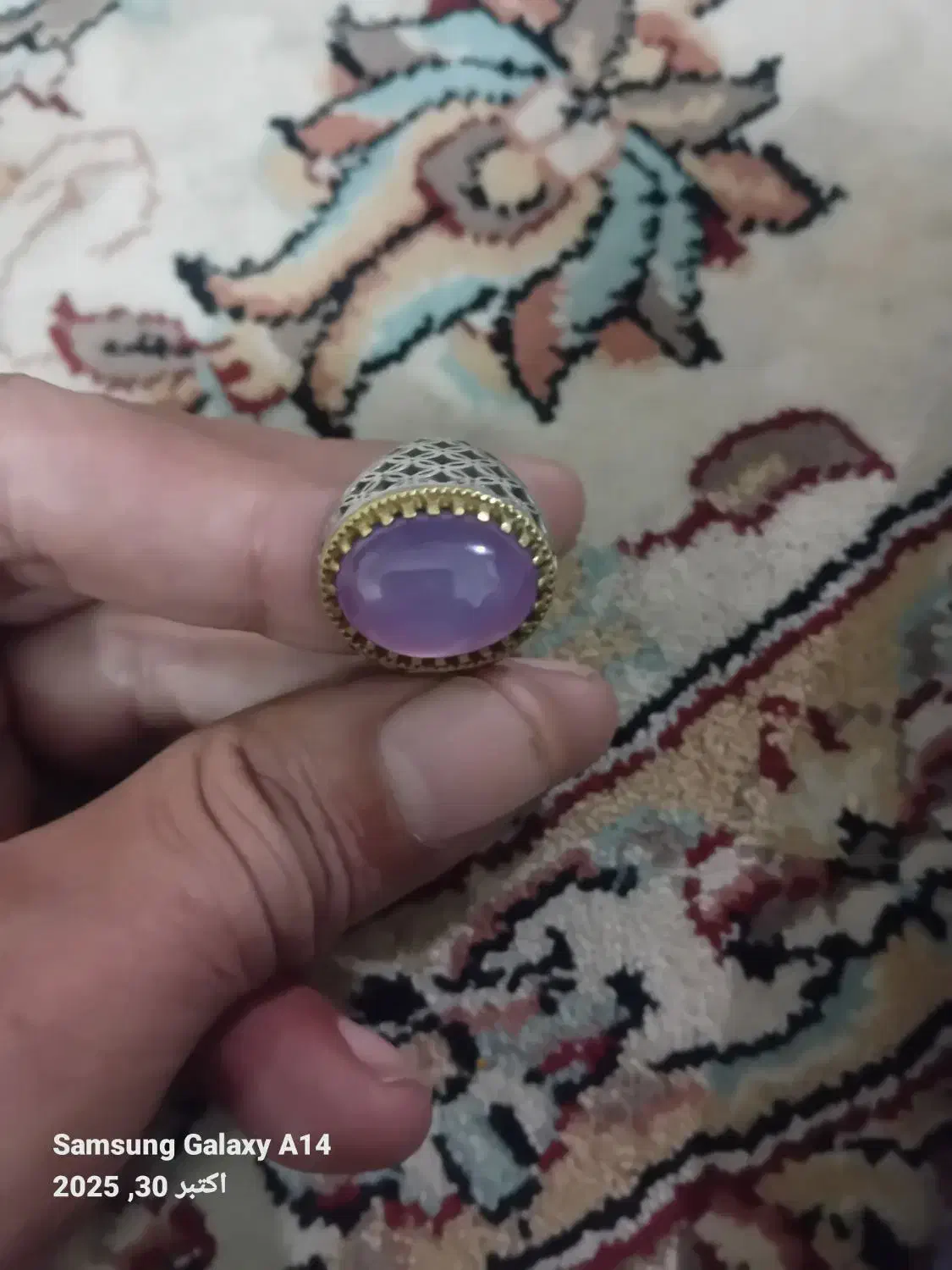 انگشتر یاقوت رکاب نقره کار سفارشی|جواهرات|قرچک, پارس سرام|دیوار