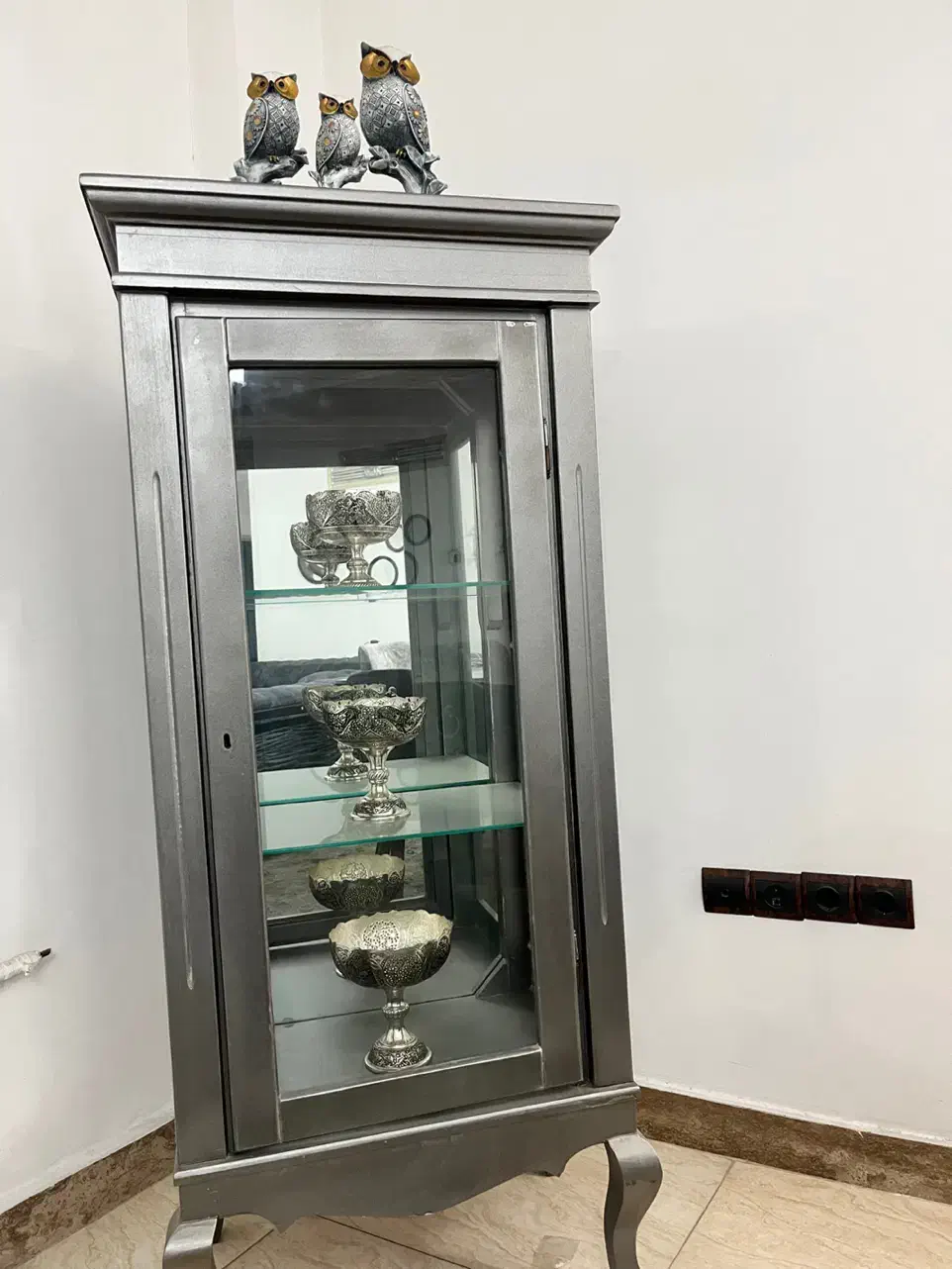 ویترین چوب ایستاده|بوفه، ویترین، کنسول|آمل, |دیوار