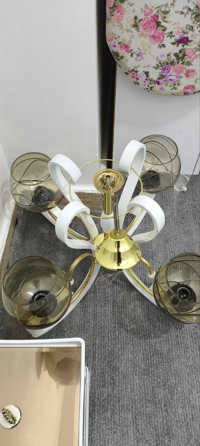 دوعددلوسترسالم|لوستر و چراغ آویز|بهارستان, |دیوار