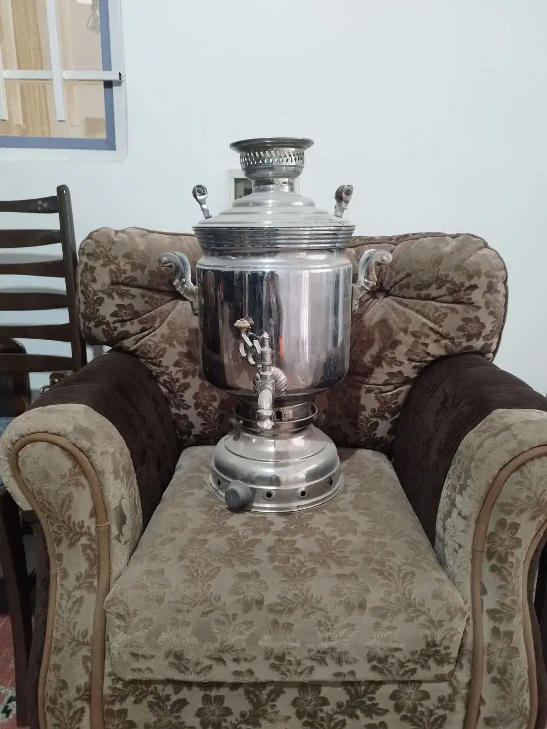 سماور گازی|سماور، چای‌ساز، قهوه‌ساز|قدس, شهر‌قدس|دیوار