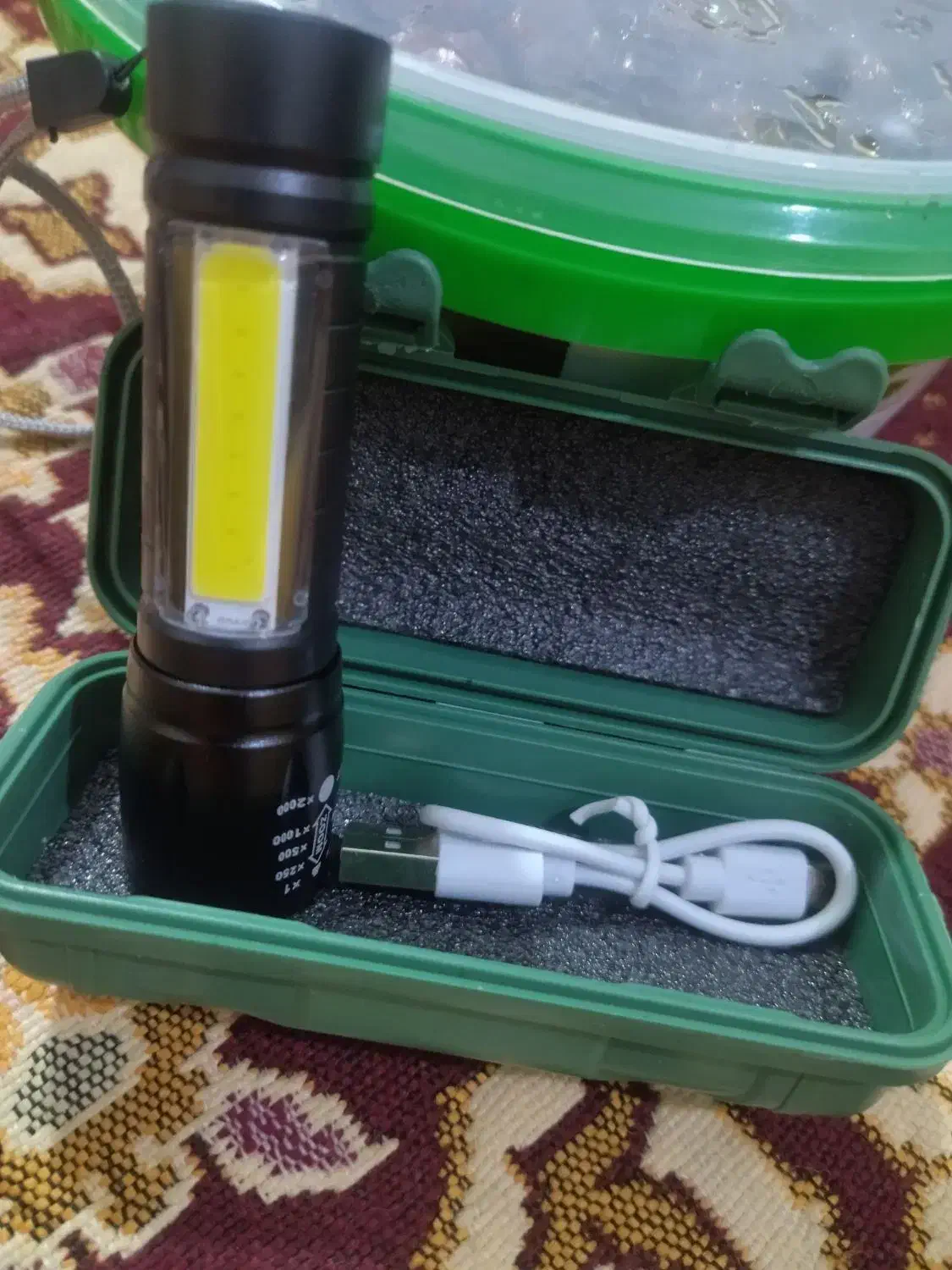چراغ قوه پلیسی ،ال ای دی داره، قابل شارژ هست|کوهنوردی و کمپینگ|اهواز, بهارستان|دیوار