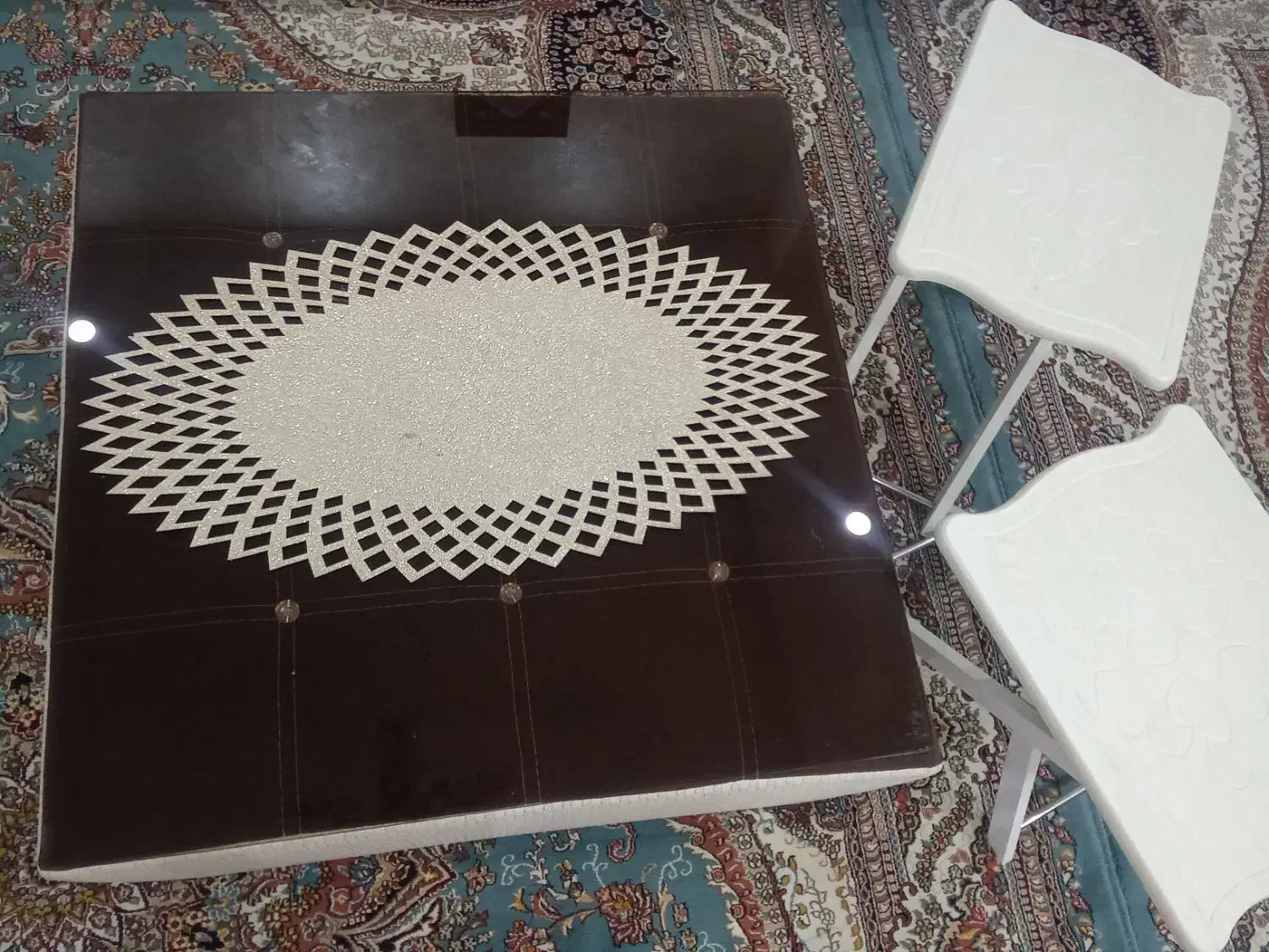 جلو مبلی ومیزعسلی|مبلمان خانگی و میز عسلی|اسلام‌شهر, شهرک قائمیه|دیوار