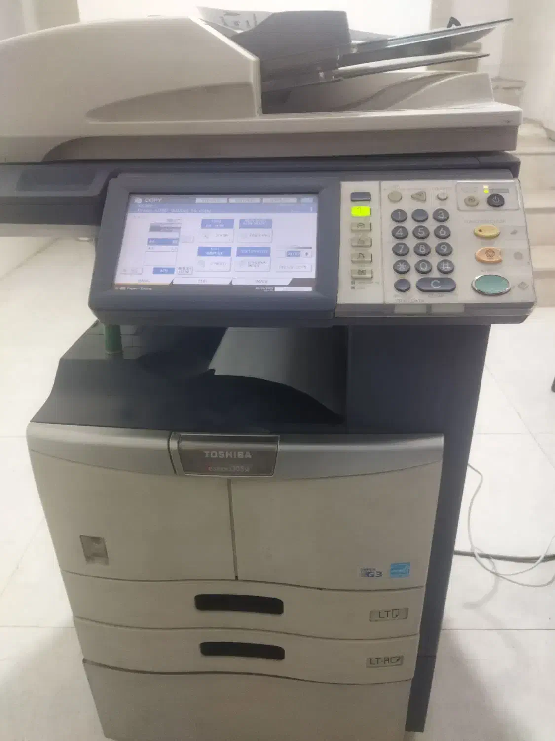 فروش دستگاه فتوکپی 305 توشیبا|پرینتر، اسکنر، کپی، فکس|نیشابور, شهرک قدس|دیوار