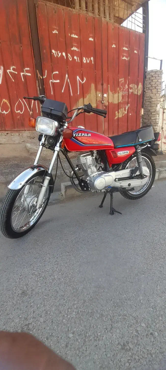 موتور ۱۲۵احسان خشک|موتورسیکلت|خرم‌آباد, |دیوار