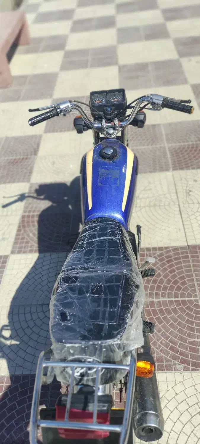 موتور 125مزایده مدل 86|موتورسیکلت|جوانرود, |دیوار