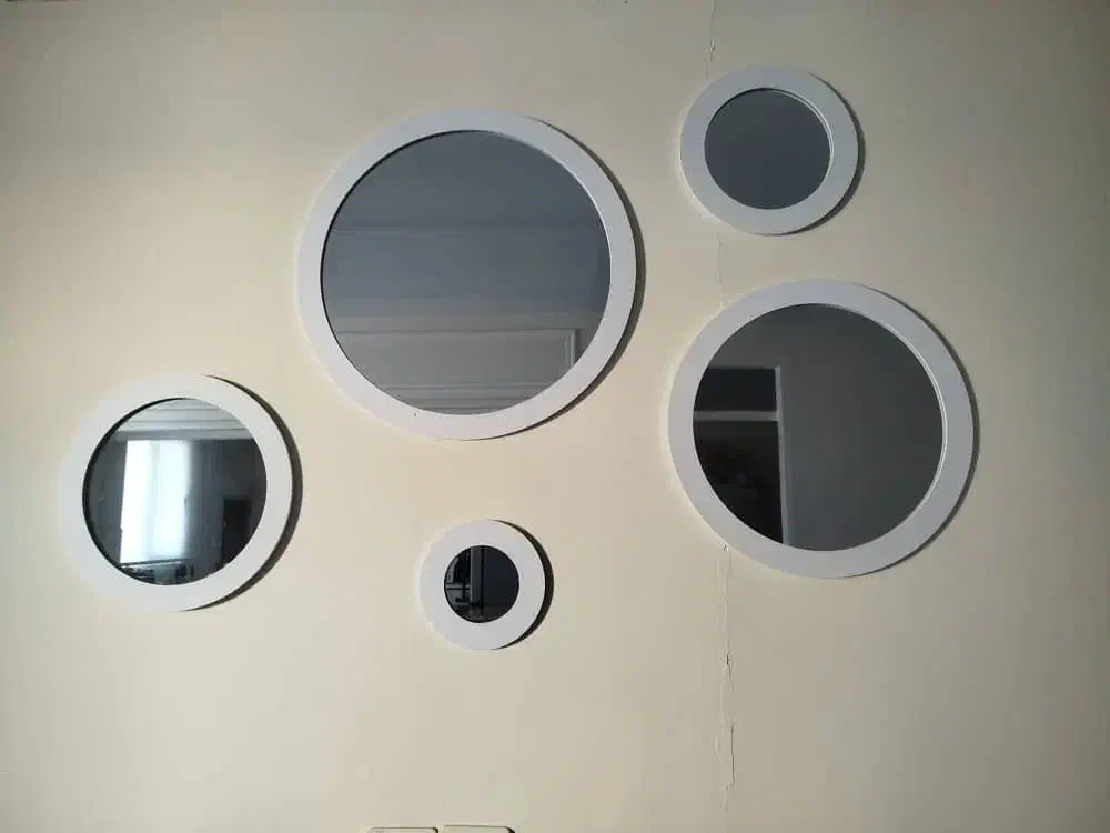 اینه شیک ۵تایی|آینه|همدان, |دیوار