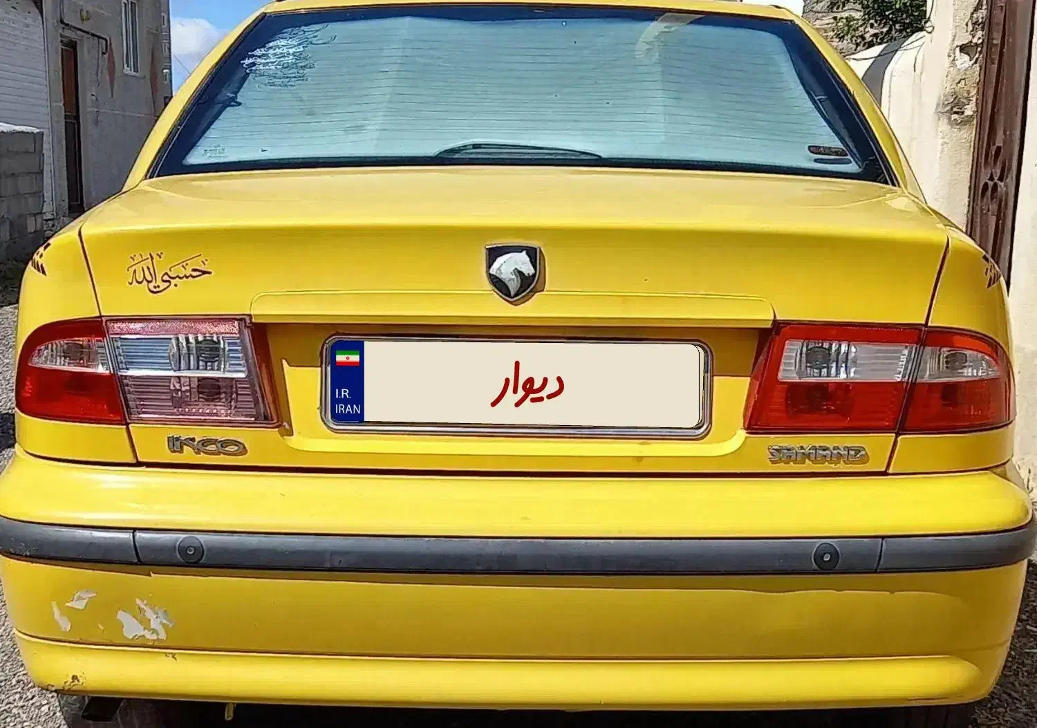 تاکسی سمند EF7 مدل ۹۴|خودرو سواری و وانت|خلخال, |دیوار