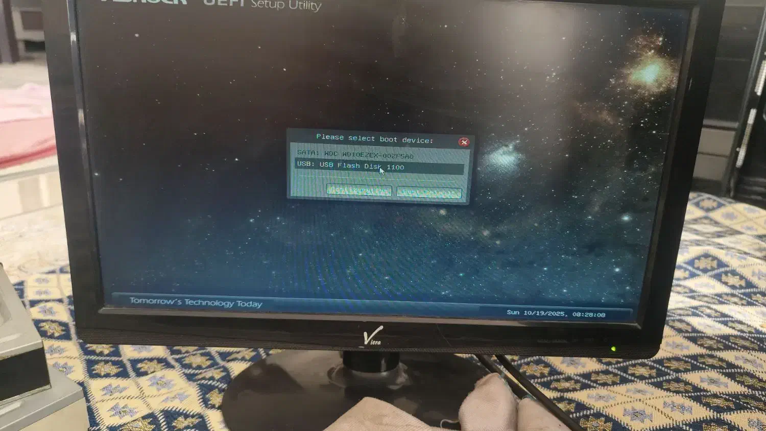 مانیتور 19 ال ای دی|قطعات و لوازم جانبی رایانه|خمینی‌شهر, |دیوار