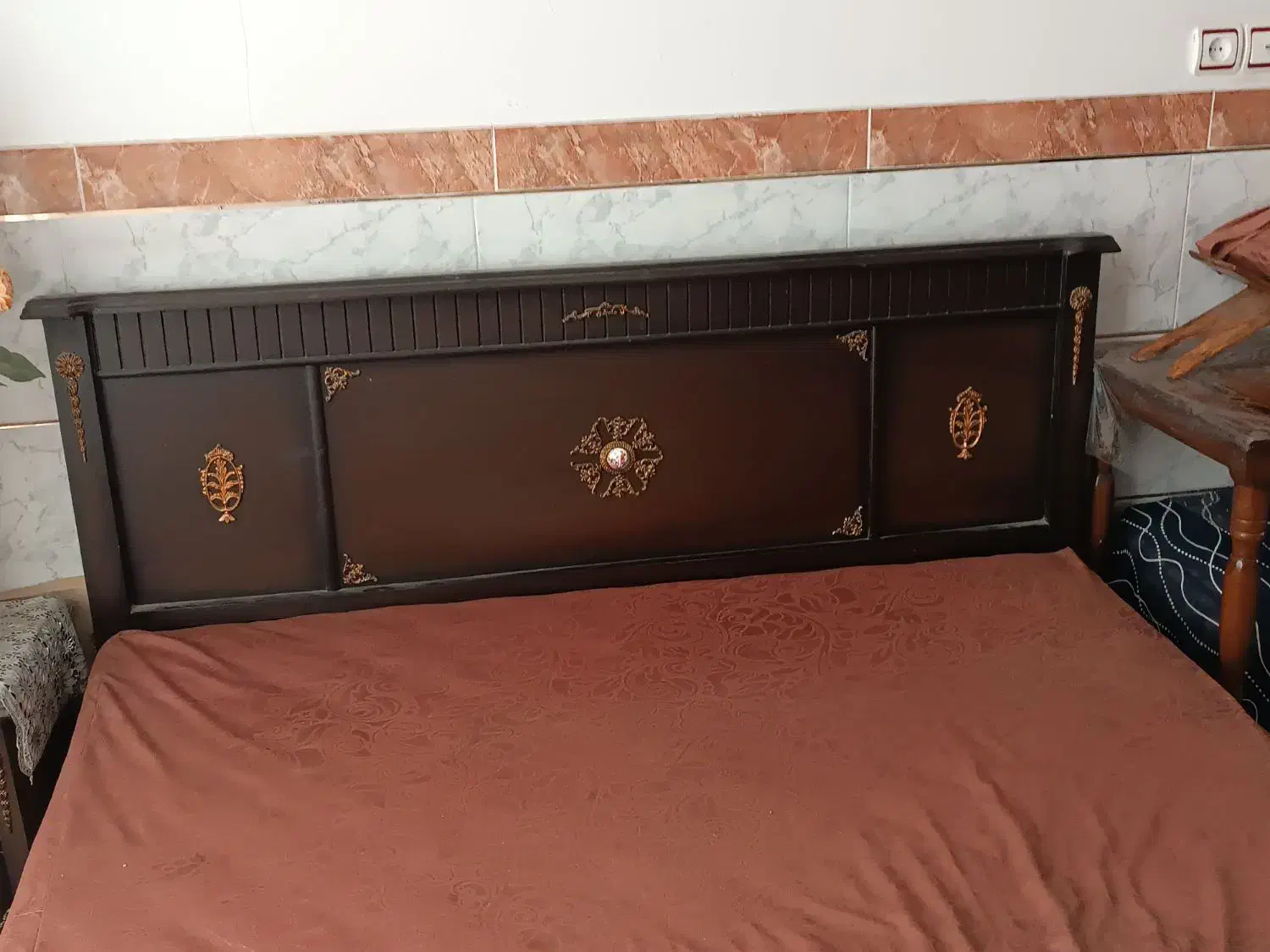 سرویس خواب دونفره|تخت و سرویس خواب|زرند, |دیوار