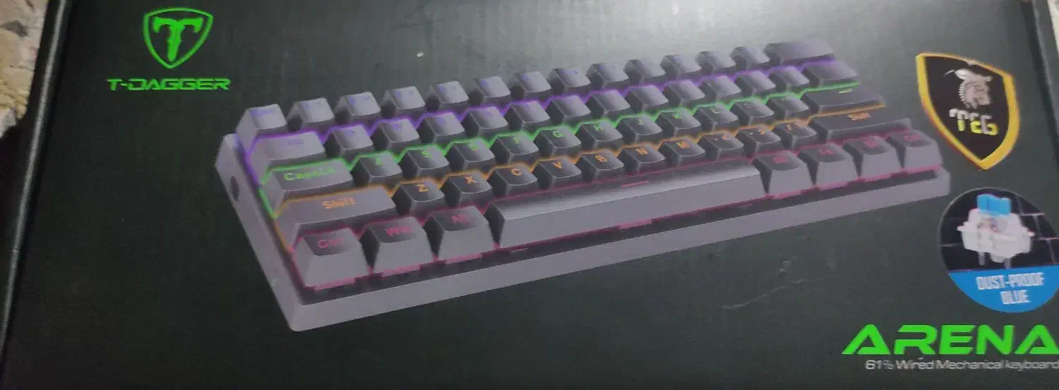 keyboard t- dagger|قطعات و لوازم جانبی رایانه|گرگان, |دیوار