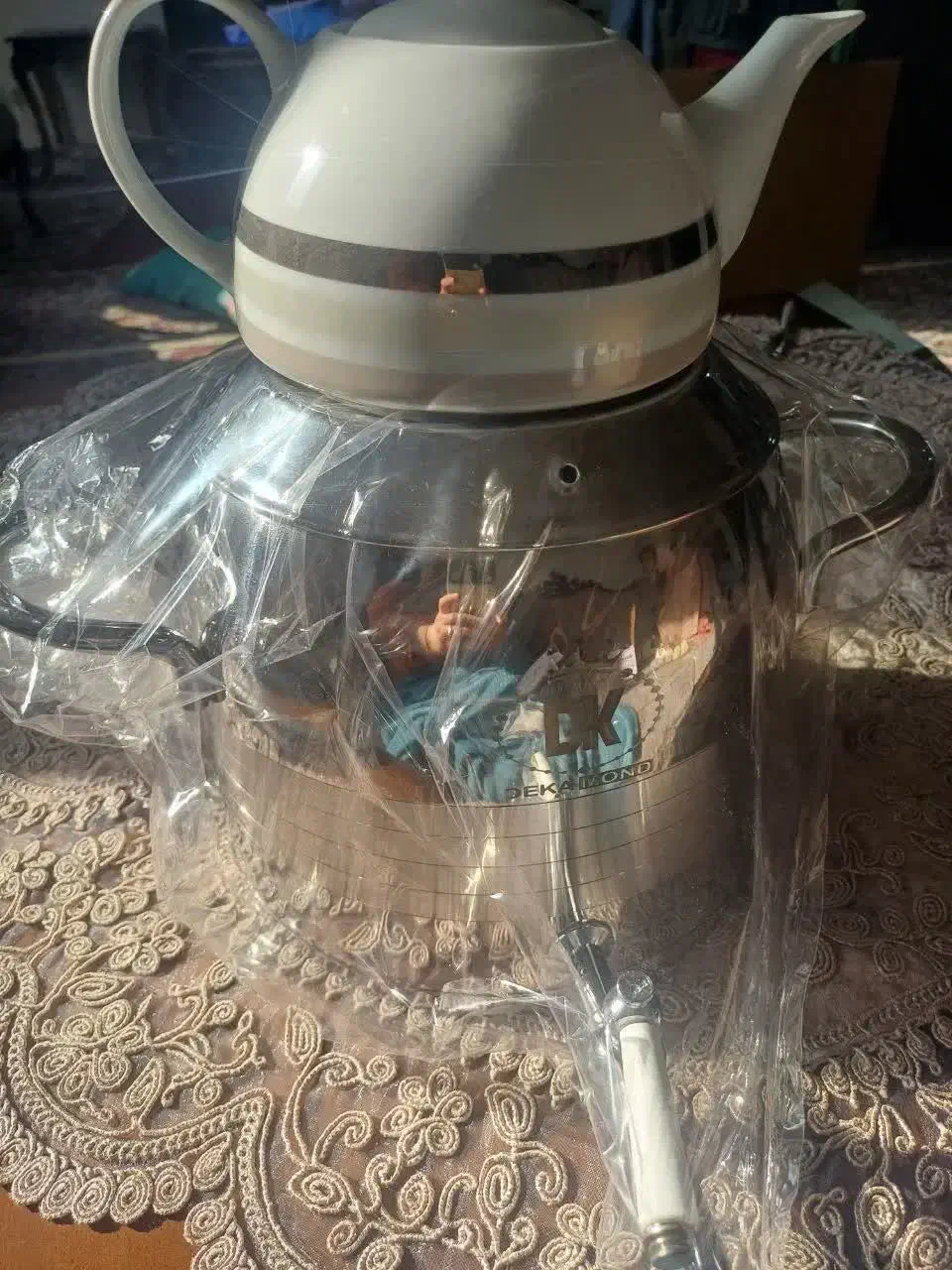 کتری قوری دکاموند|قوری، کتری، قهوه‌ساز دستی|اسلام‌شهر, شهرک مصطفی خمینی|دیوار