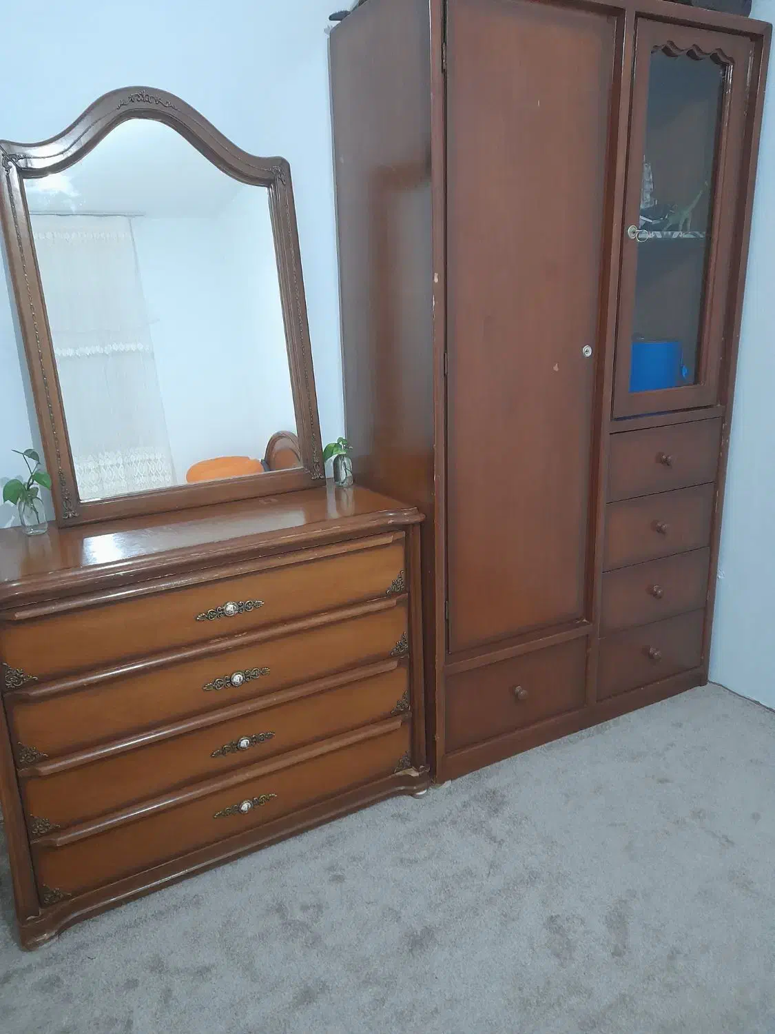 سرویس خواب دونفره|تخت و سرویس خواب|کرمانشاه, |دیوار