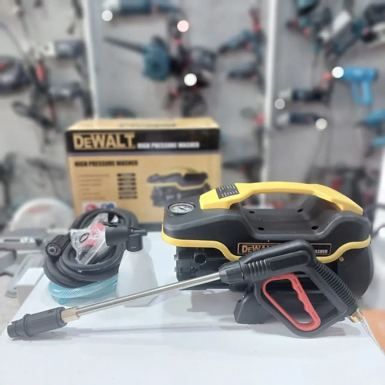 کارواش صنعتی دیوالت 250 بار دینامی پیستون برنجی آک|ابزارآلات|قدس, شهرقدس|دیوار