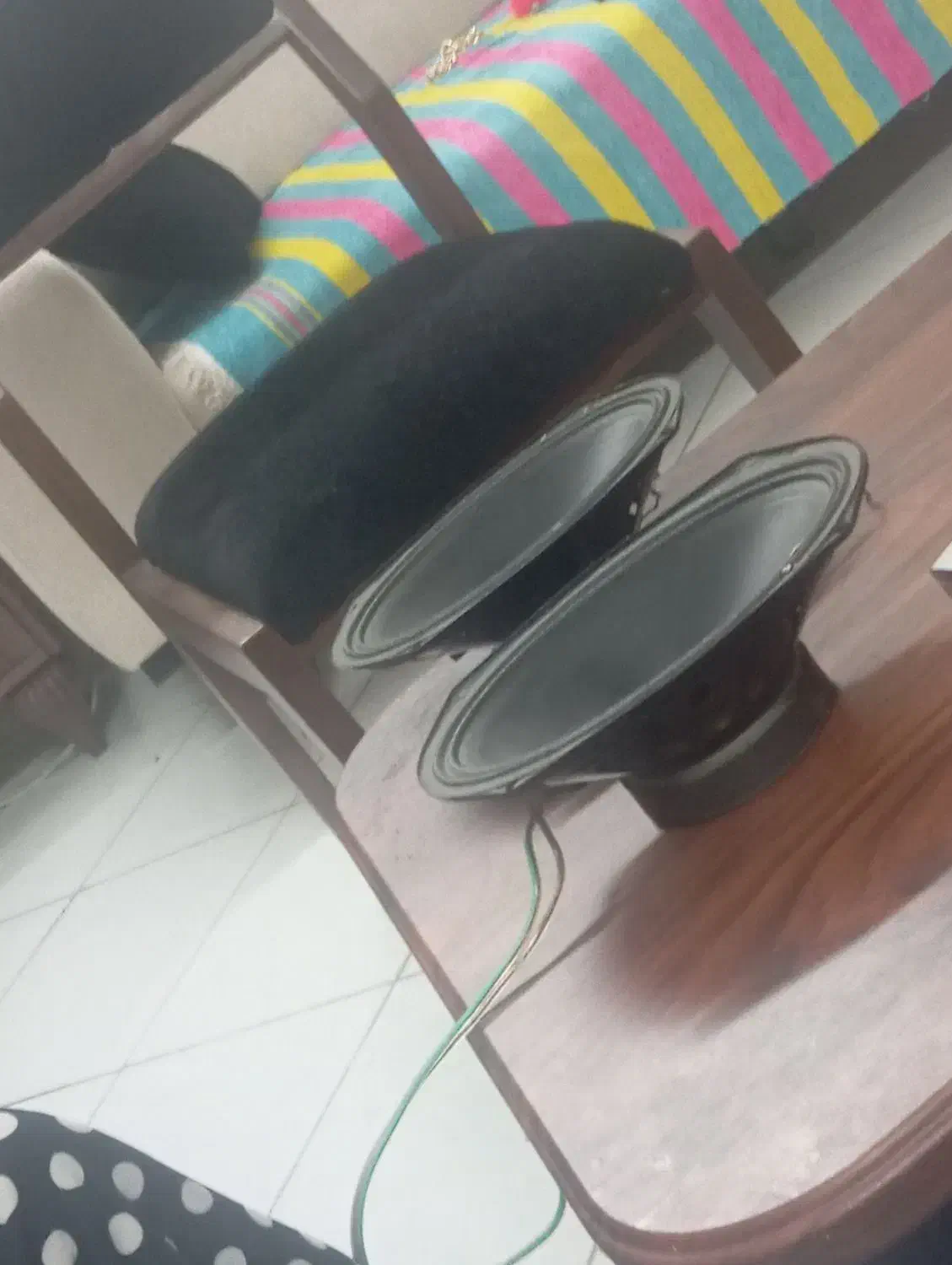 یک جفت باند مدریژن خربزه ای Max 700|سیستم صوتی خانگی|گرگان, |دیوار