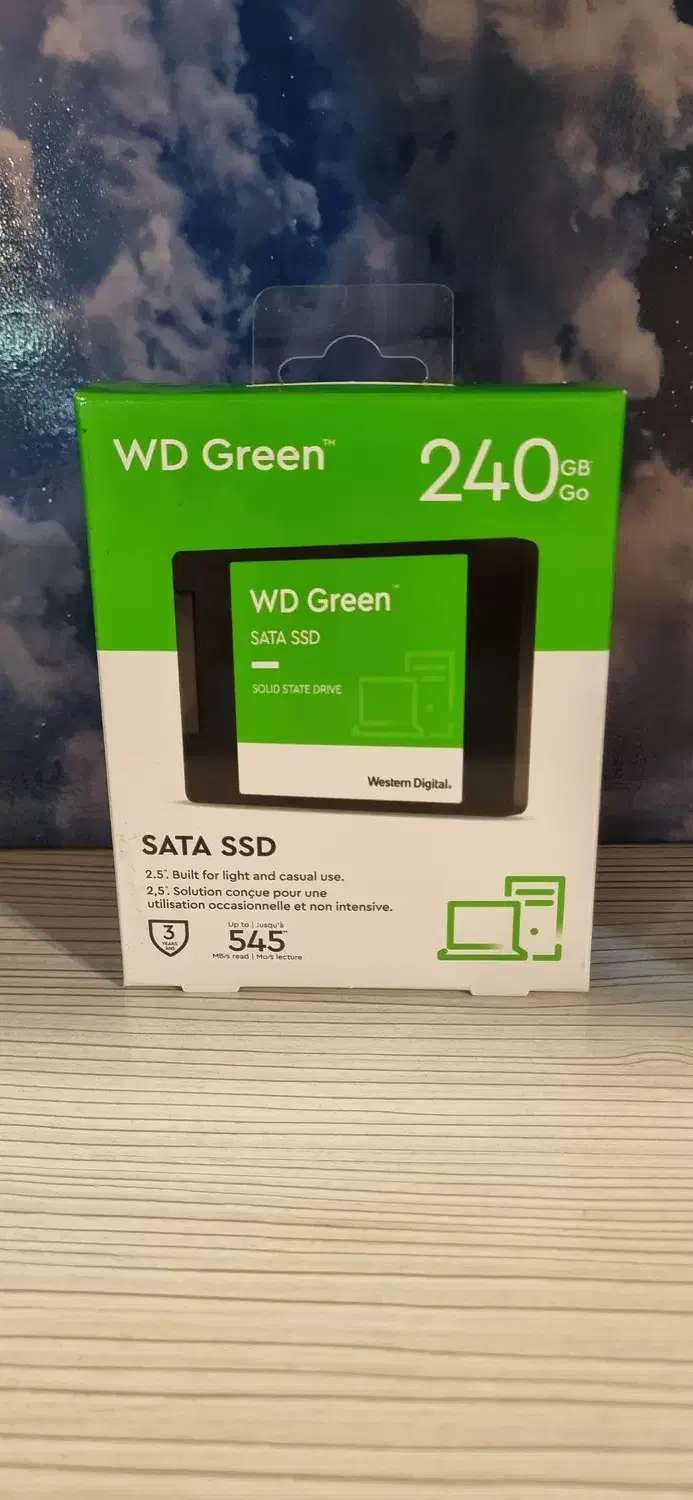 هارد SSD WD Green (240G) مخصوص لپ تاپ و کامپیوتر|قطعات و لوازم جانبی رایانه|تنکابن, |دیوار