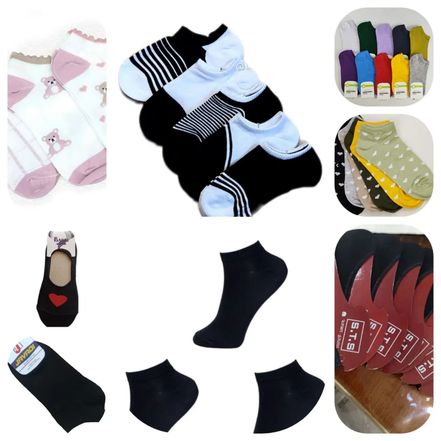 جوراب زنانه مجلسی،نخی،شیشه ای داخل شهر ارسال ریگان|لباس|زنجان, |دیوار