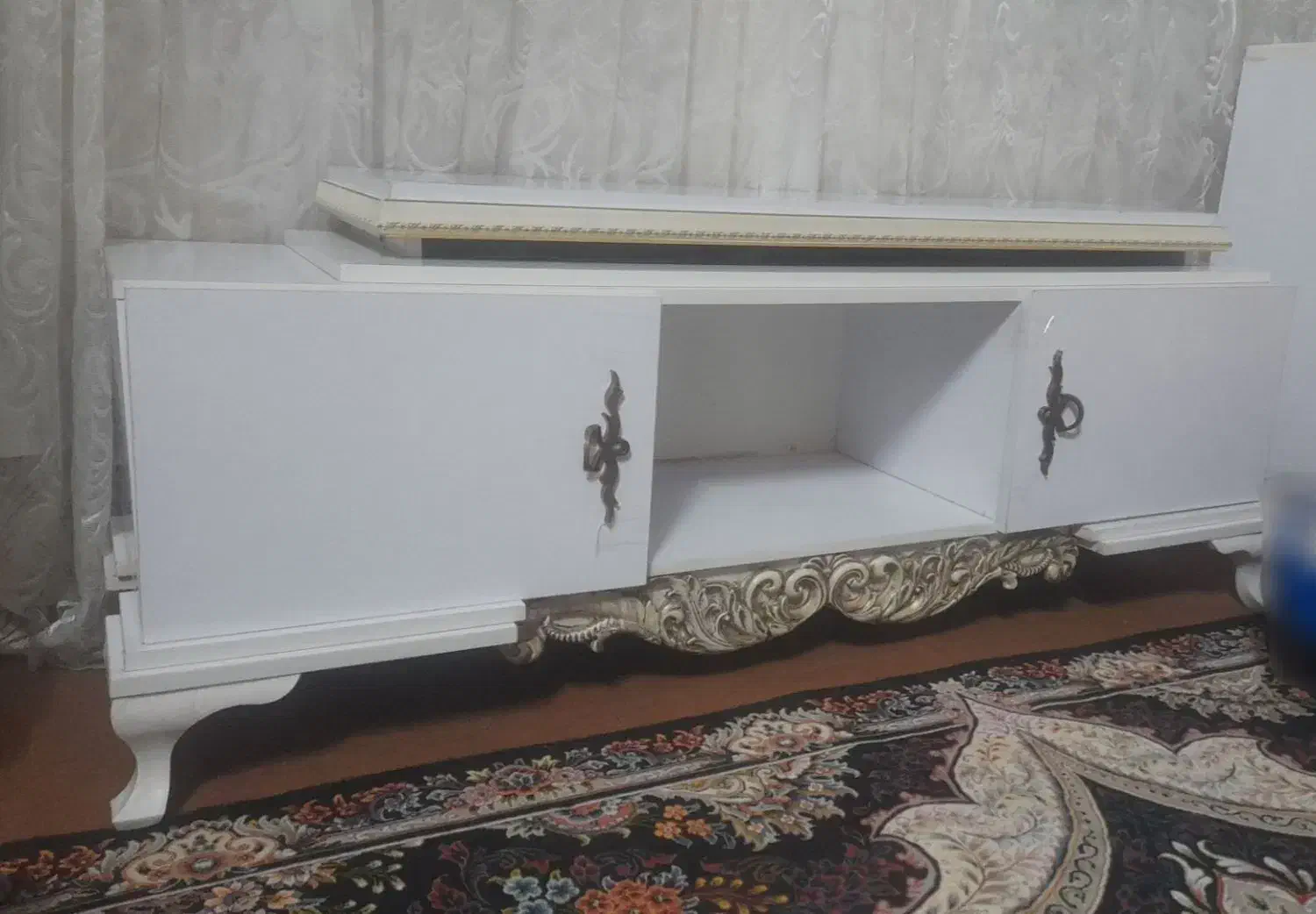 میز تلوزیون چوبی|میز تلویزیون|مشهد, قائم|دیوار