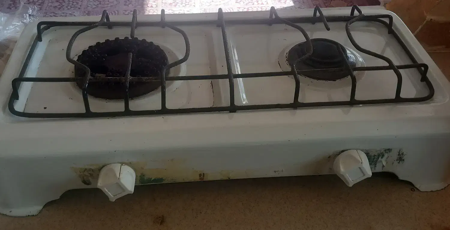 گاز دو شعله رو میزی سالم و تمیز|اجاق گاز و لوازم برقی پخت‌وپز|صدرا-فارس, فاز ۱|دیوار