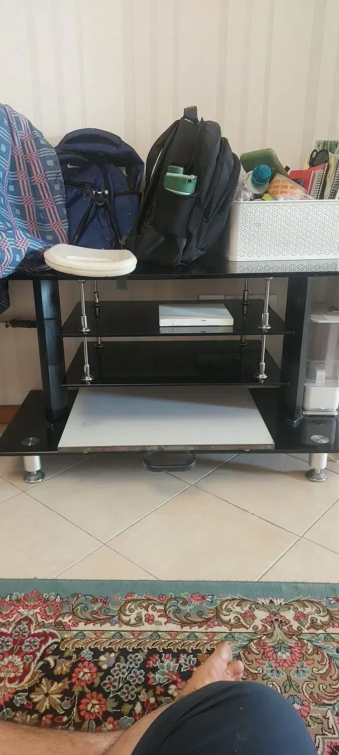 دوچرخه۱۶.میز تلوزیون شیشه ای سالم|دوچرخه، اسکیت، اسکوتر|هشتگرد, فاز ۱ مهستان|دیوار