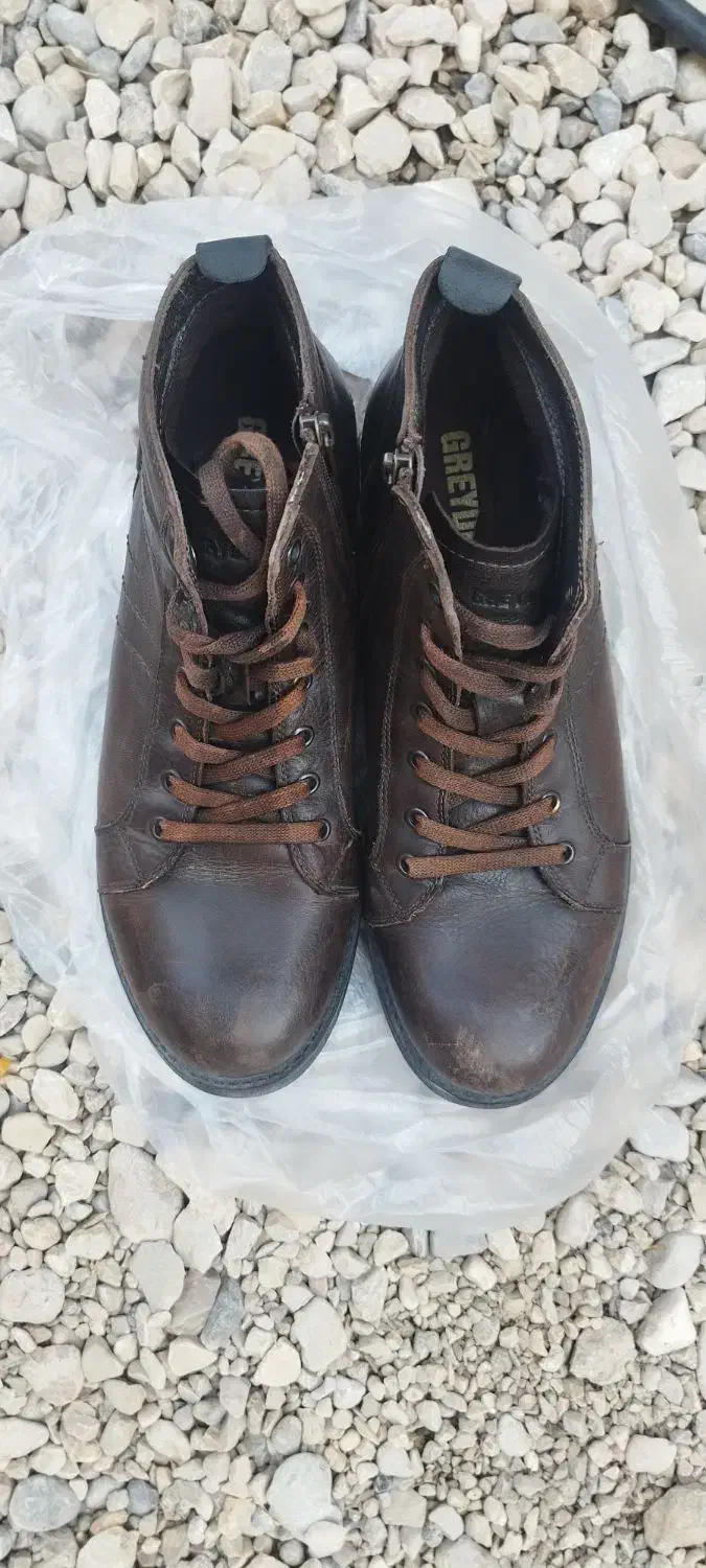 کفش تمام چرم حالت نیم بوت|کیف، کفش، کمربند|داراب, |دیوار