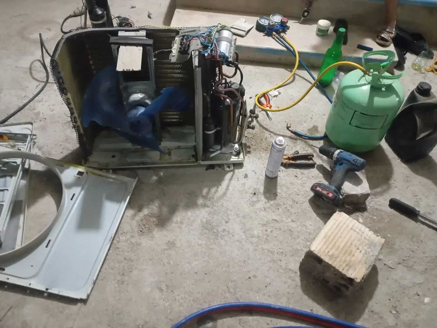 نصب سرویس تعمیرات فوق تخصصی اسپیلت و کولر پنجره ای|خدمات پیشه و مهارت|چابهار, |دیوار